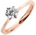 Anello Diamante Solitario 0.60 carati colore D purezza VS1 SG53286