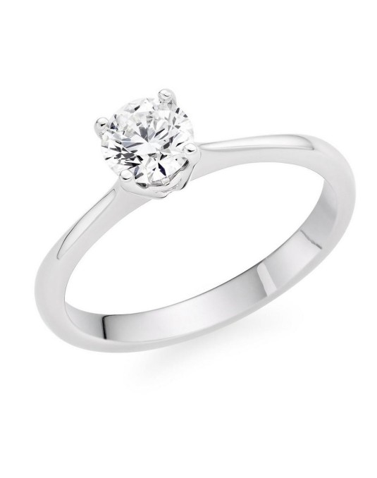 Anello Elegante Di Fidanzamento diamante