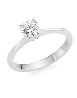 Anello Elegante Di Fidanzamento diamante