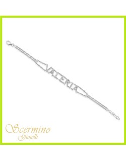 Bracciale Valeria in oro bianco con diamanti naturali 0.55 carati SG18966