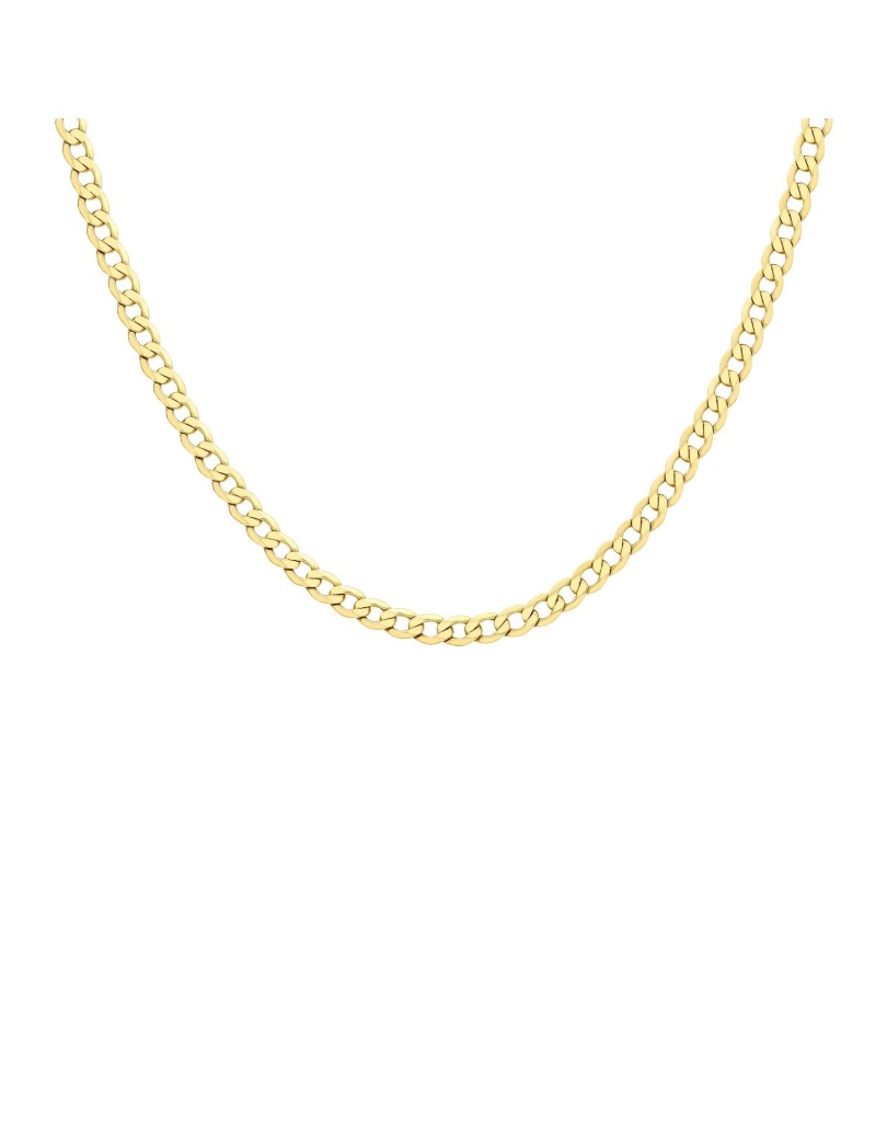 COLLANA A FORMA DI CATENA IN ORO GIALLO 18K