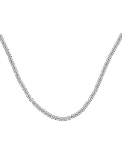 COLLIER IN ORO BIANCO 18K CON DIAMANTI NATURALI 3 CARATI