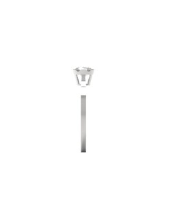ANELLO DIAMANTE SOLITARIO IN ORO BIANCO 18K CON DIAMANTE NATURALE CERTIFICATO DGC