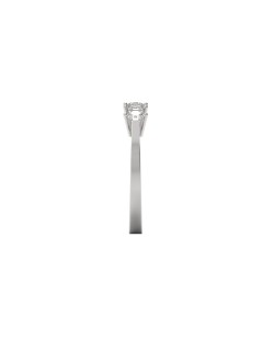 ANELLO RIVIERA IN ORO BIANCO 18K CON DIAMANTI NATURALI CERTIFICATI DGC