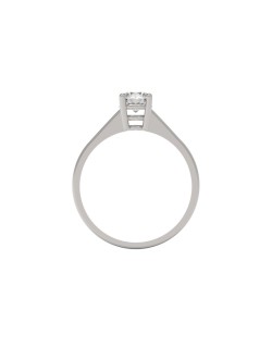 ANELLO PER ANNIVERSARIO IN ORO BIANCO 18K CON DIAMANTE NATURALE