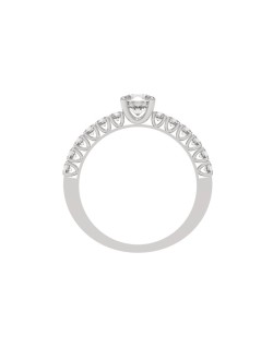 Anello con Diamanti 1 carato totali Lato B
