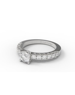 Anello con Diamanti 1 carato totali Lato D