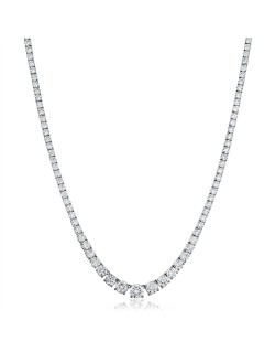 Collana Diamanti in oro bianco 18k con diamanti 10 carati SG96159