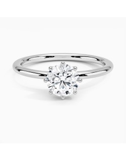 DIAMANTE 1 CARATO PER ANELLO DI FIDANZAMENTO ORO BIANCO