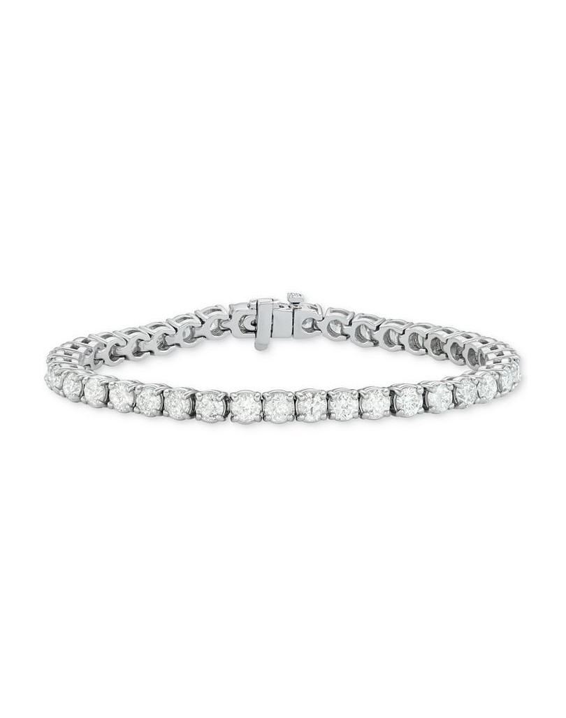 TENNIS CON BRILLANTI ORO BIANCO 18 DIAMANTI NATURALI