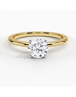 Anello Donna Fidanzamento oro giallo