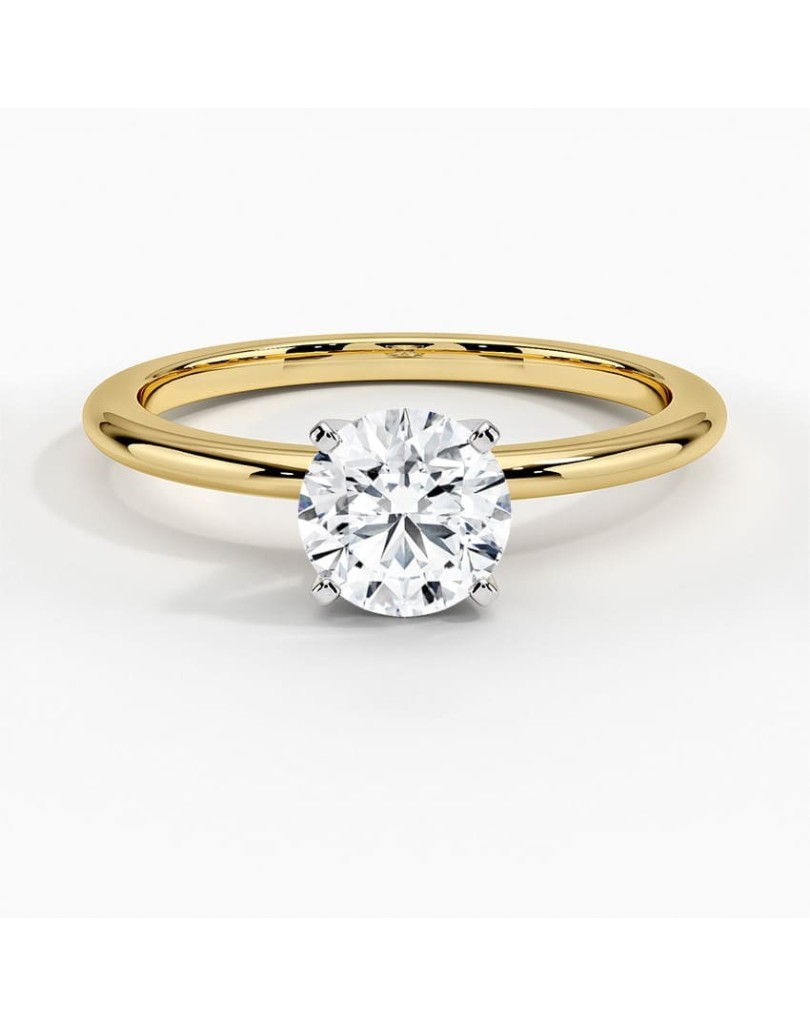 Anello Donna Matrimonio oro giallo
