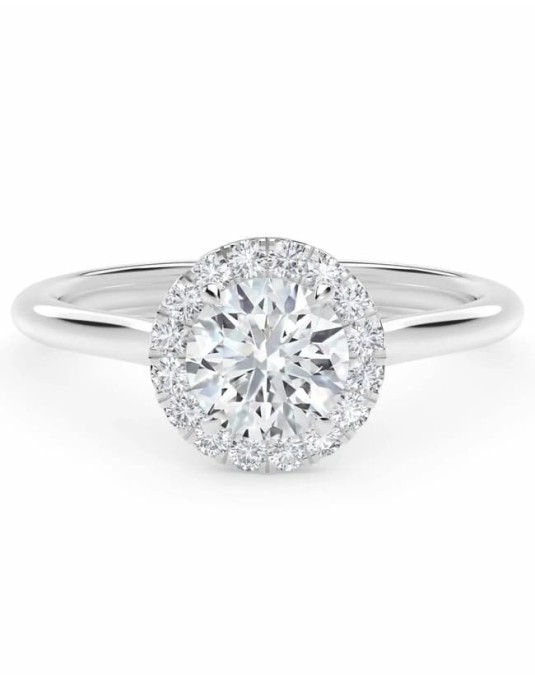 Anello Con Diamanti Naturali