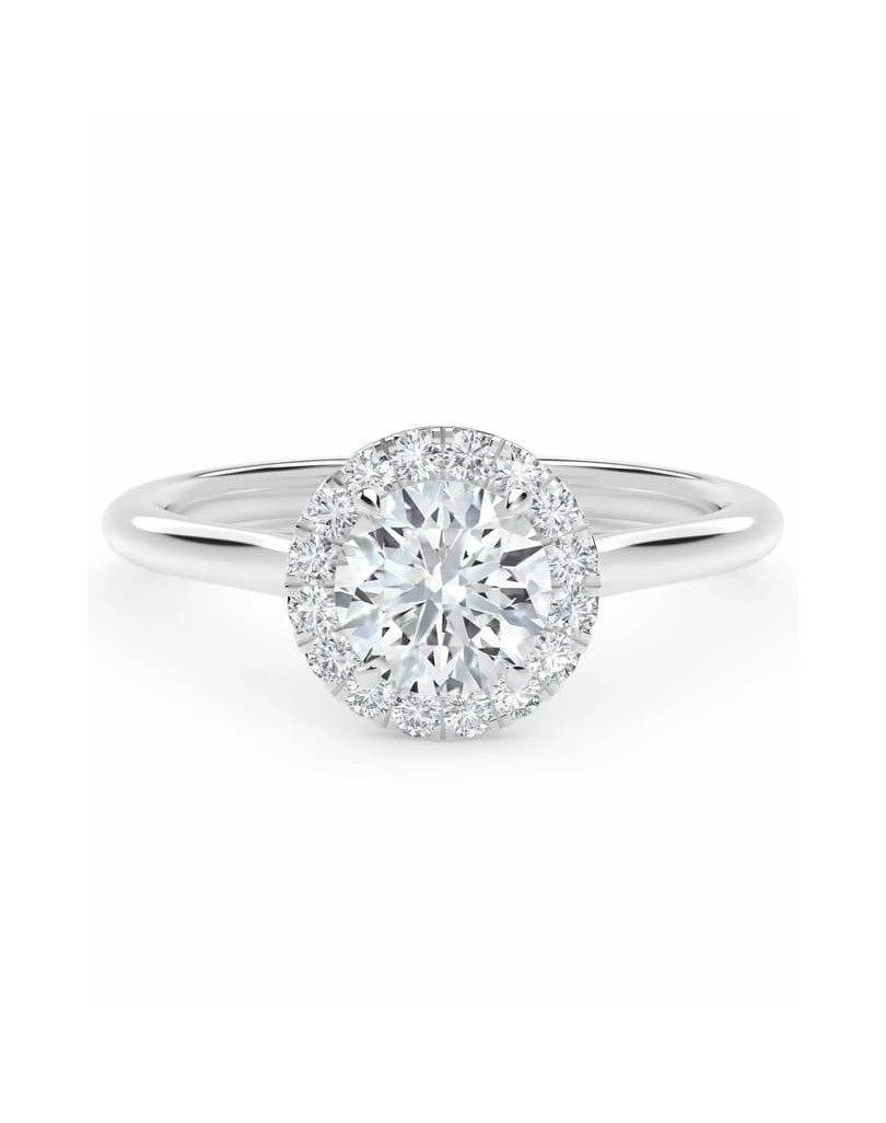 Anello Con Diamanti Naturali