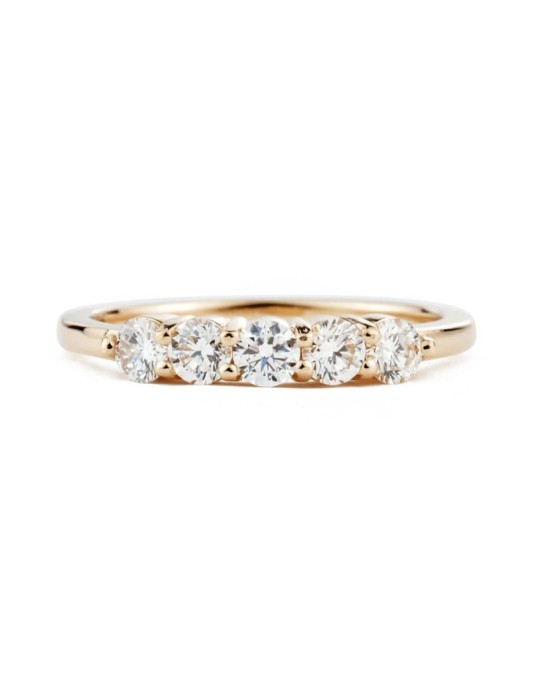 Riviera Matrimonio Oro Rosa 18k