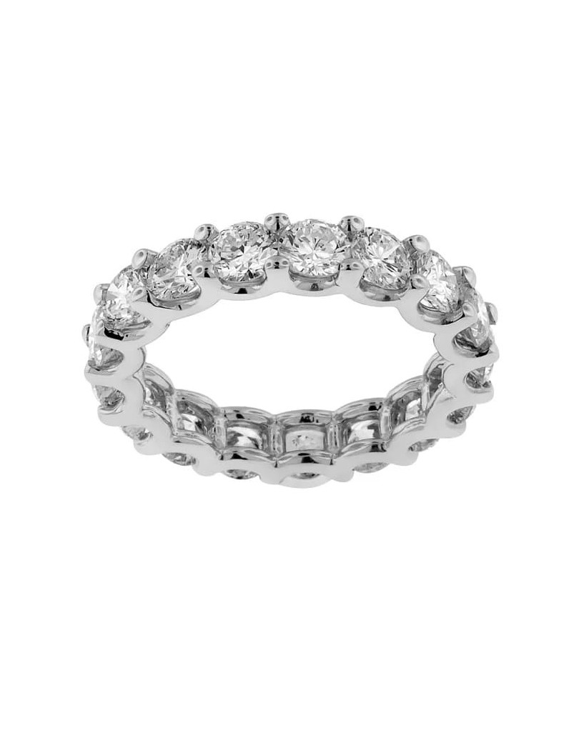 Anello Modello Eternity Oro Bianco