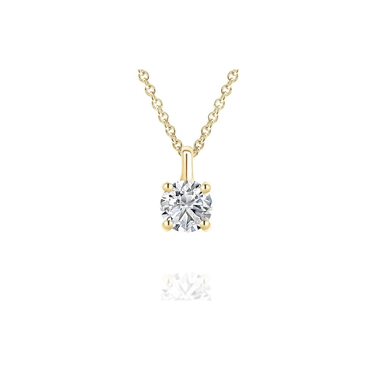 Pendente Con Punto Luce 1 Carato