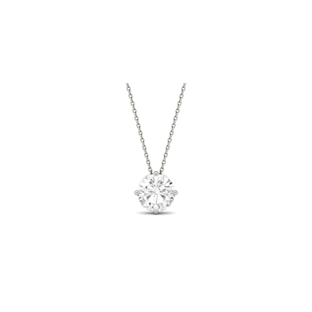 Ciondolo Platino con diamante