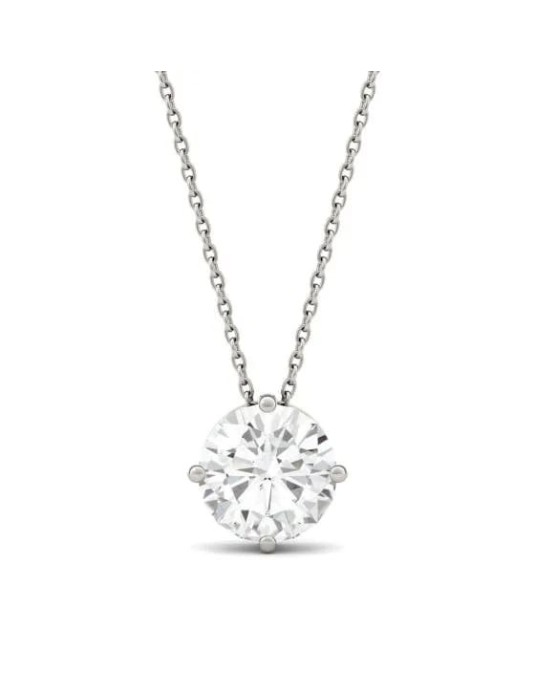 Pendente Platino con diamante