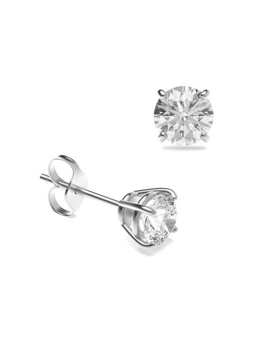 Orecchini in Platino con diamanti