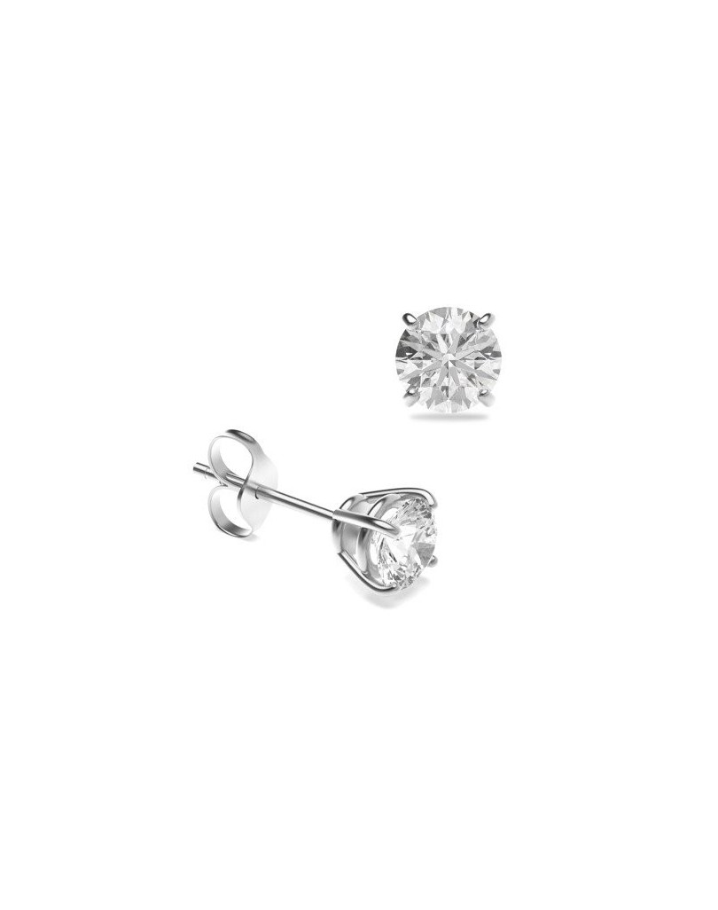 Punti Luce in Platino con diamanti