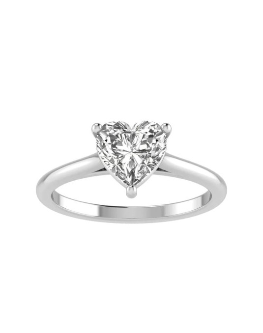 Anello Diamante Cuore 1 carato
