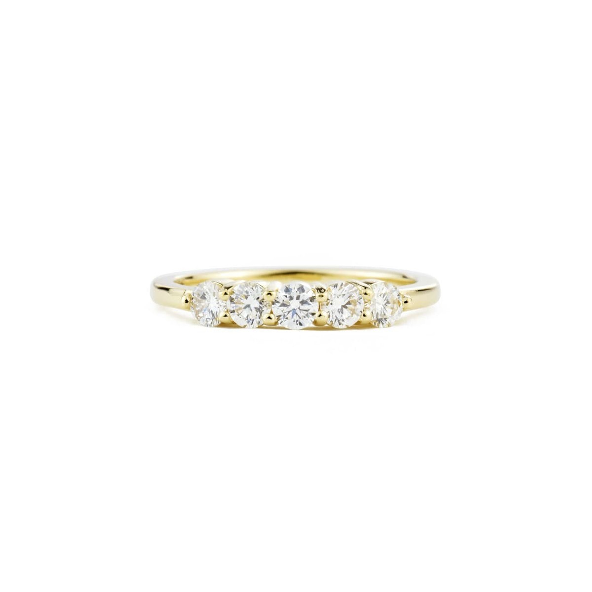 Anello Modello Riviera in Oro Giallo