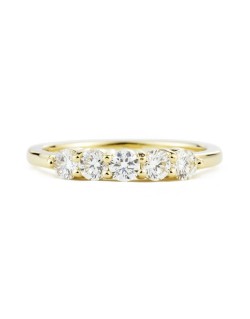 Anello Modello Riviera in Oro Giallo
