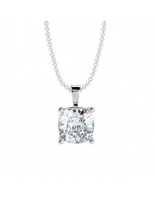Ciondolo Diamante Cushion