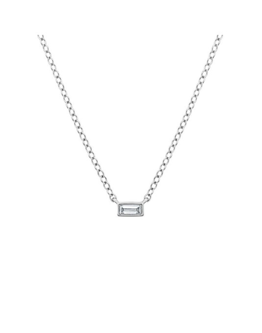 Ciondolo Diamante Baguette
