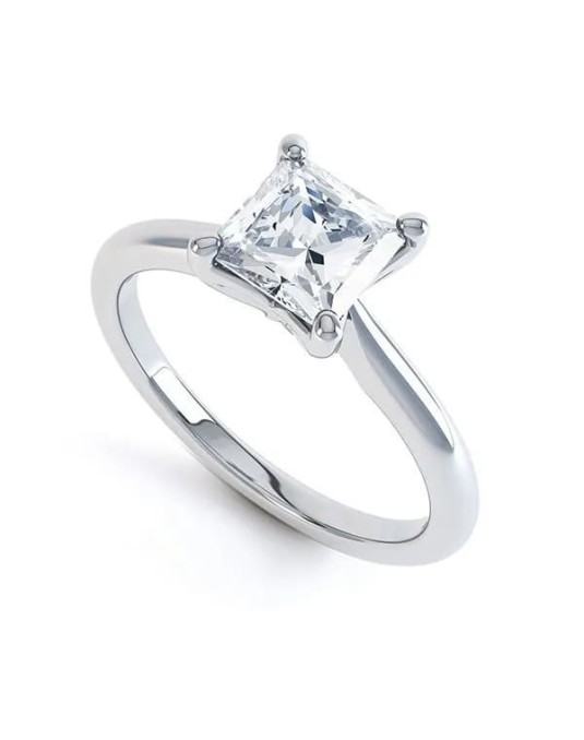 Solitario Diamante Princess