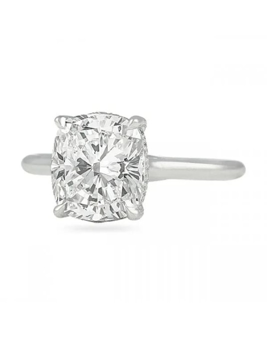 Solitario Diamante Cushion