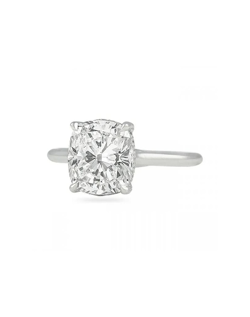 Solitario Diamante Cushion