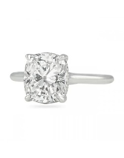 Solitario Diamante Cushion