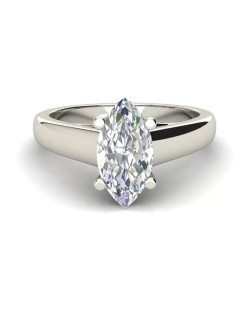 Solitario Diamante Marquise