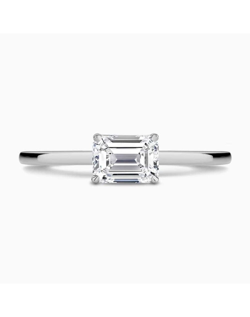 Solitario Diamante Emerald