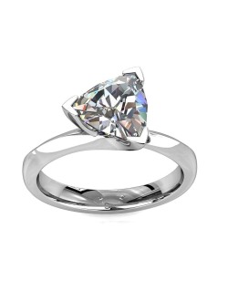 Solitario Diamante Trilliant