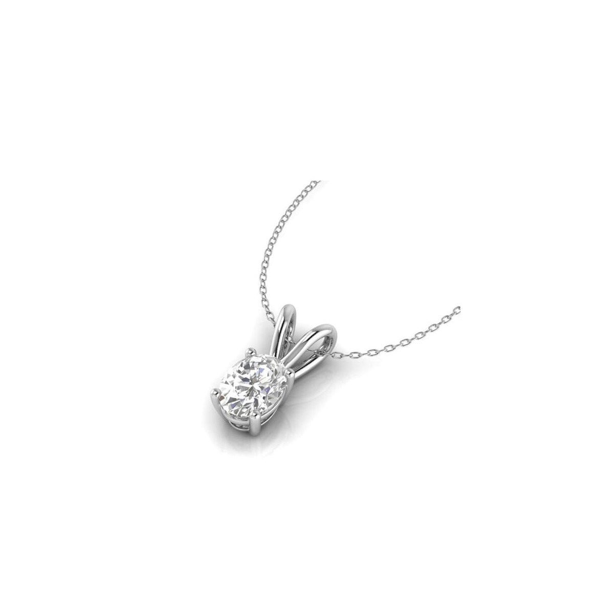 Pendente Diamante Ovale