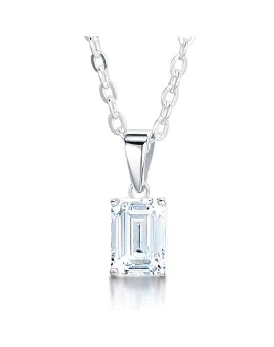 Pendente Diamante Baguette