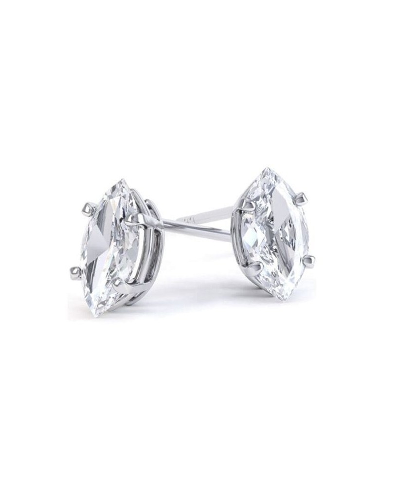 Orecchini Diamanti Marquise 2 carati