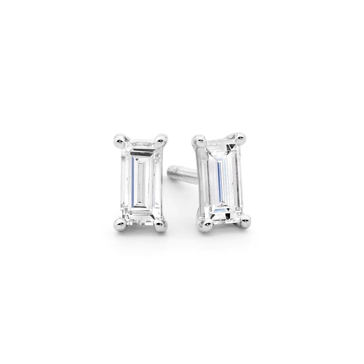 Orecchini Diamanti Baguette 2 carati