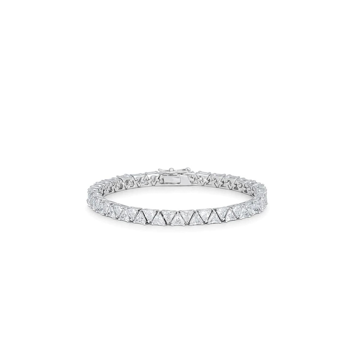 Bracciale Uomo Diamanti Trilliant 4 carati