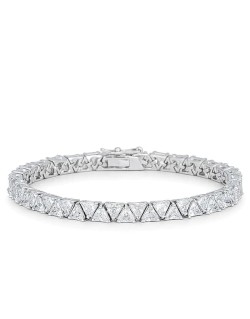 Bracciale Uomo Diamanti Trilliant 4 carati