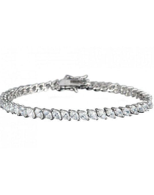 Tennis Con Diamanti Marquise naturali