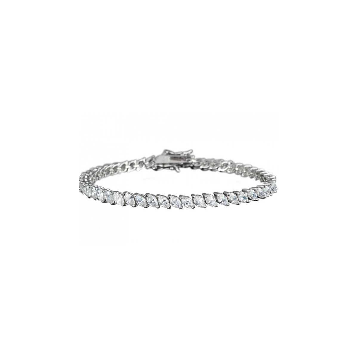 Tennis Con Diamanti Marquise naturali