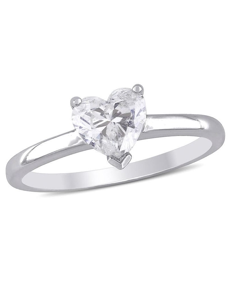 Anello Diamante Taglio Cuore di 0.50 carati