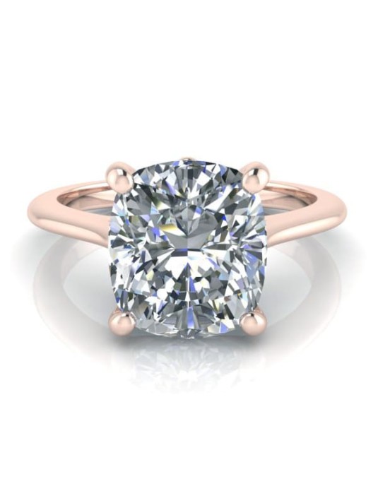 Anello Proposta Matrimonio Diamante Cushion