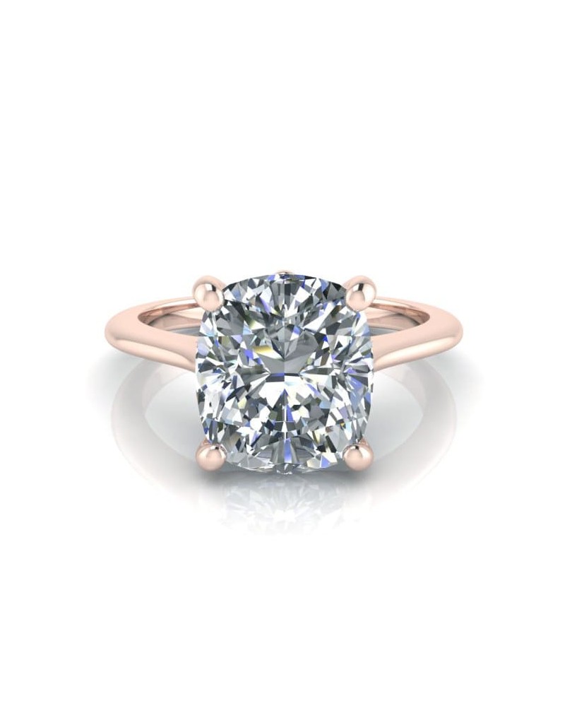 Anello Proposta Matrimonio Diamante Cushion