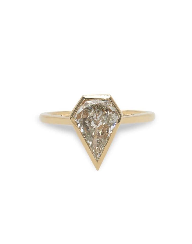 Solitario Diamante Kite naturale
