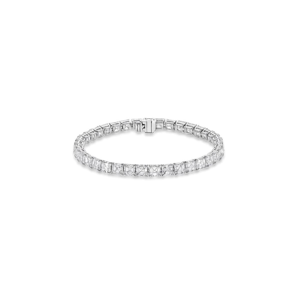 Bracciale Tennis Diamanti Asscher 3 carati